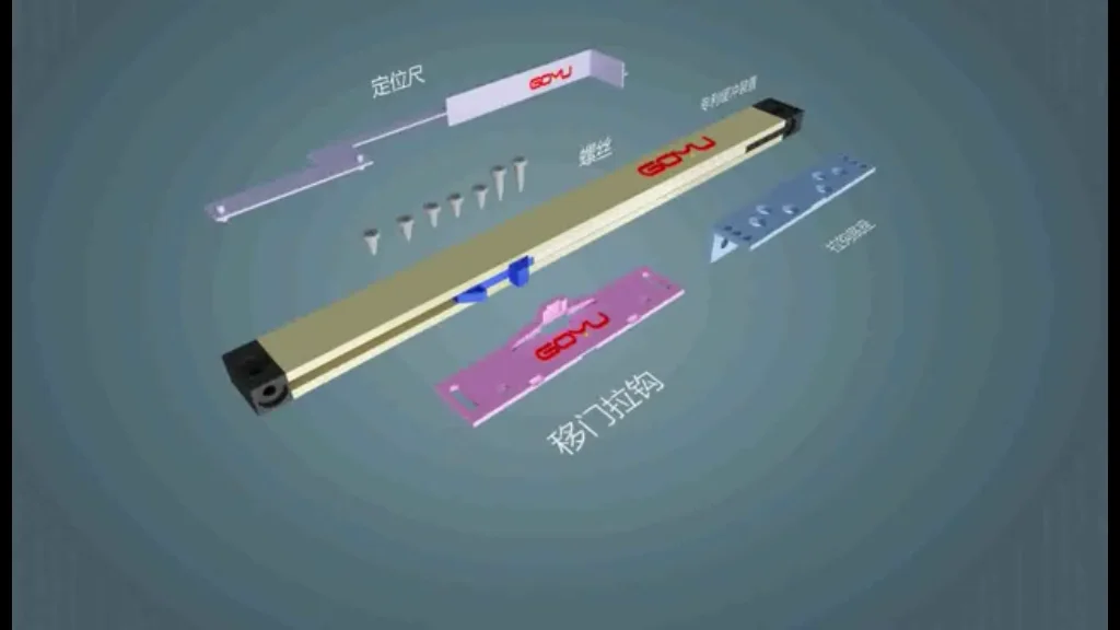 High Quality Plastic Sliding Door Soft Closing Mobile Buffer With