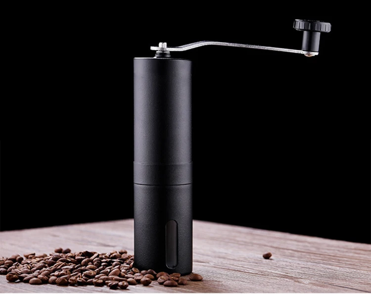  Coffee Grinder Mini Stainless Steel Hand Manual Handmade Coffee Bean Burr Grinders Mill Kitchen Tool Crocus Grinders
