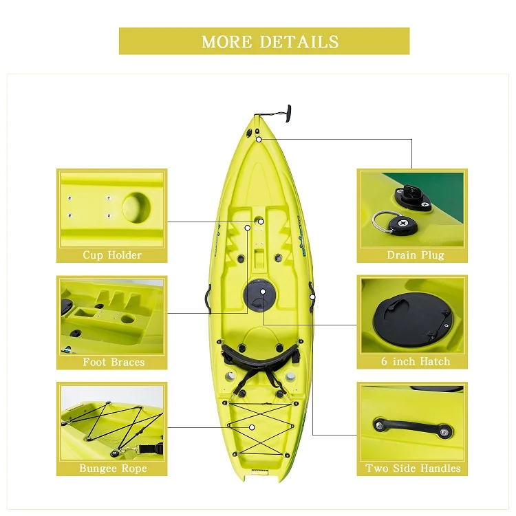 Woowave Polyethylene Kayak Boat With Kayak Seats For Sale Buy