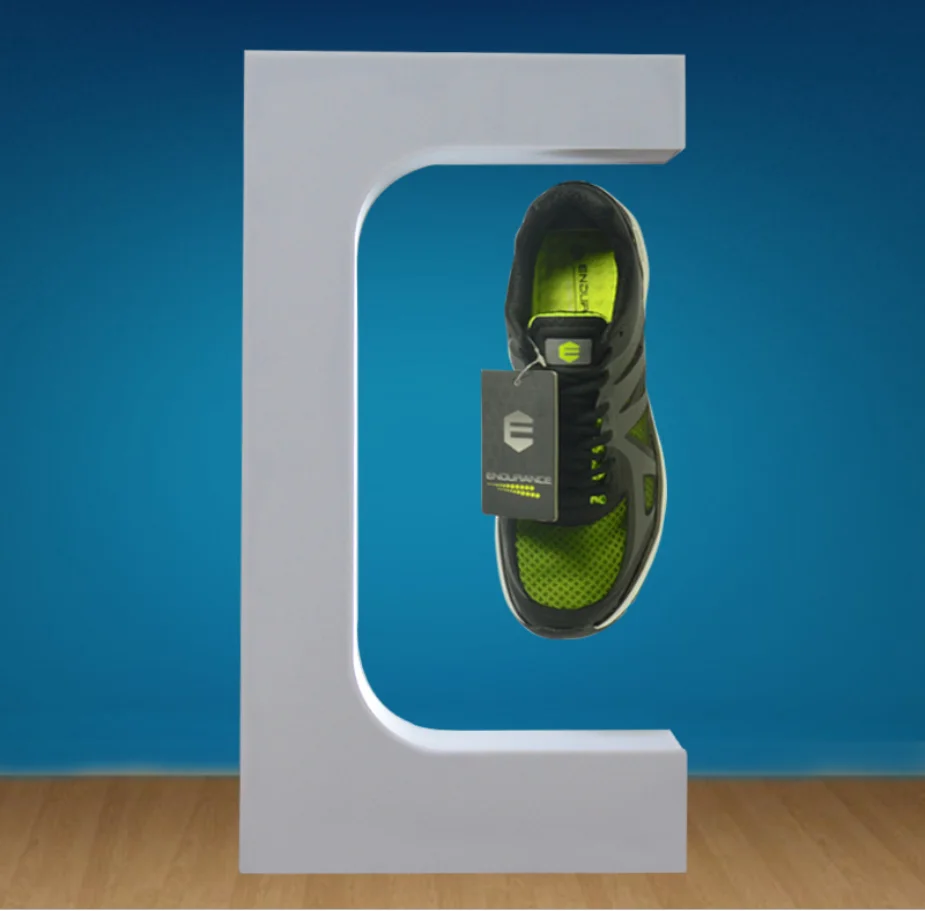 Shoe Stand Holder Rack Retail Metal Levitation Rotating Store