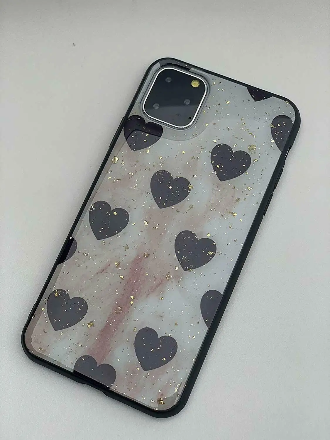 冷风桃心手机外壳后盖为 iphone 11,11 pro,11 pro max