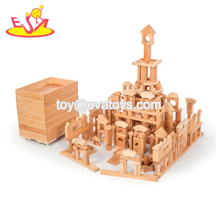 outdoor wooden building blocks