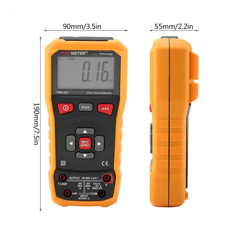 4-20ma Signal Generator & Voltage Calibrator - PEAKMETER