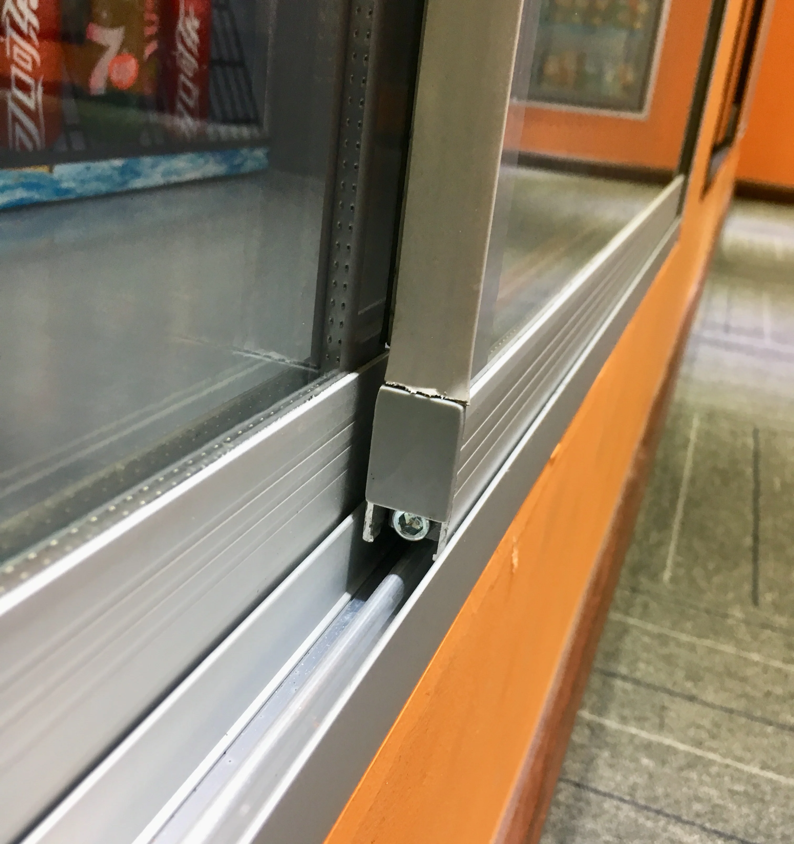 New product promotion automatic buffer sliding glass door