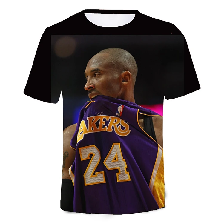 Oem Ladies Kobe Bryant Sublimation Black Usa Basketball Tshirt Jerseys ...