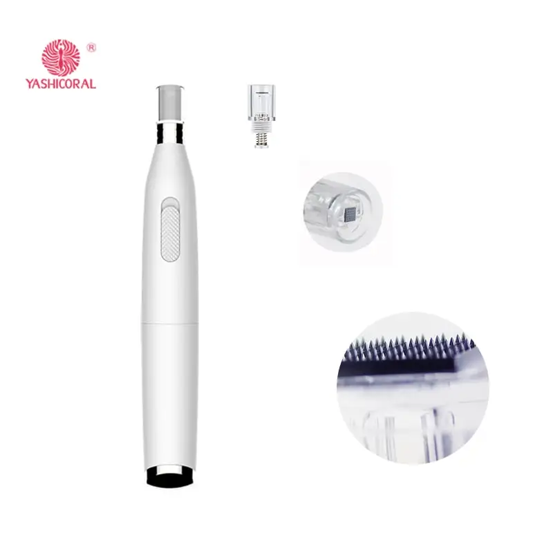 
OEM Agulha Nano Aiguille Needling DermaPen Skin Infusion Machine Needle Mesotherapy Professional 3D Silicone Chip Nano Derma Pen 