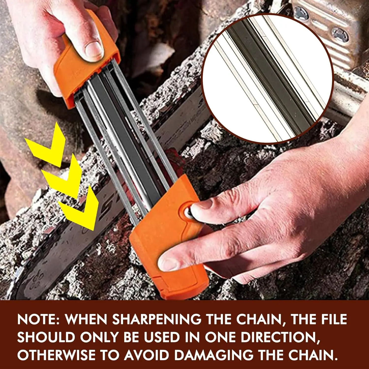 Easy File 2 In 1 Chainsaw Chain Sharpener Chain Saw Sharpener Tools