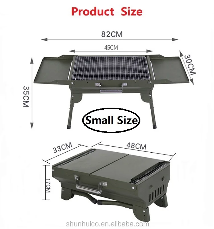 Charcoal BBQ Grill 20-D 2