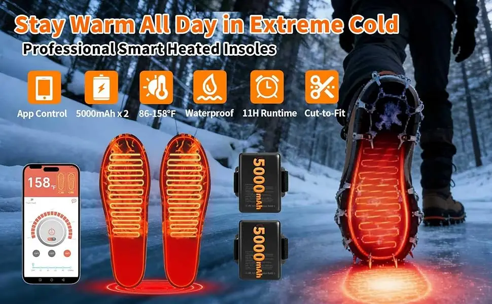 Control Electric Foot Warmer, APP - detail 2