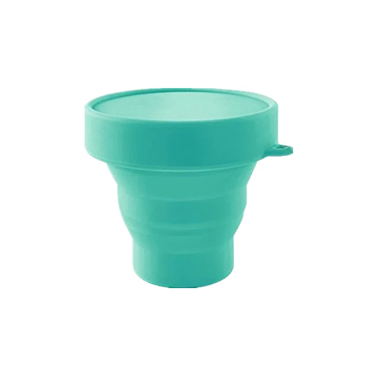 
2019 Hot Colorful Good Quality Silicone Foldable Cup Copa Menstrual Cup Sterilizer 