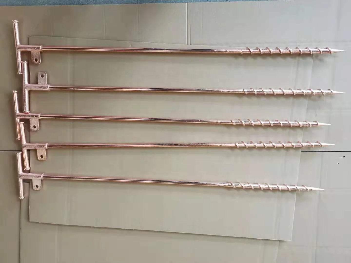 1.2m Copper Screw Ground Rod Earthing Rod Grounding Equipment Buy Grounding Equipment,Earth