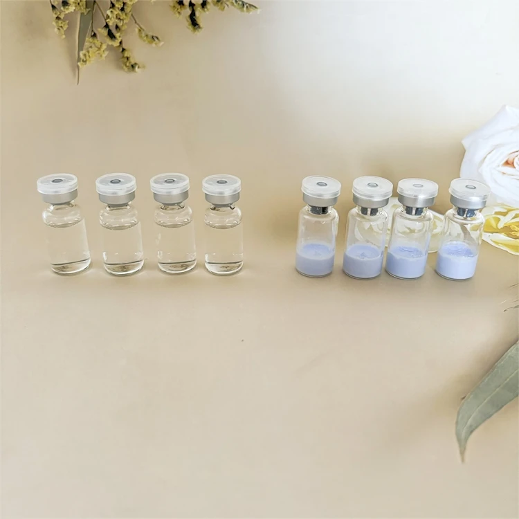 Factory Supply Copper Cosmetic Ingredients Anti-wrinkle Blue Copper Peptide  GHK-Cu Copper Peptides Powder