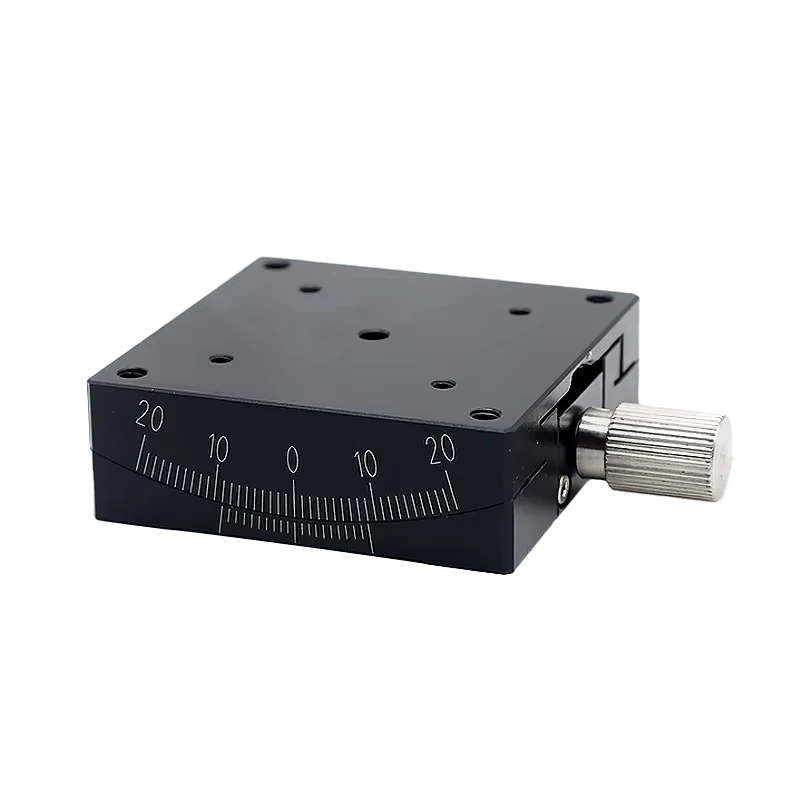 product x axis angle tilt curved sliding table  high precision optical adjustable angle manual displacement platform motor-18