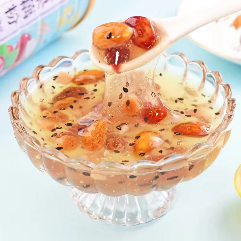 Erbanqiao Lotus Root Starch With Nuts Soup Qiya Seed Nut Lotus Root