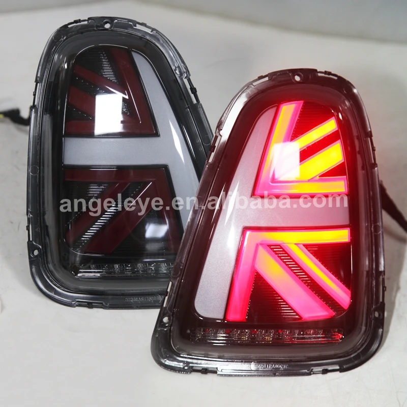 For Mini Cooper Clubman R55 R56 R57 R58 LED rear light 2007-2009/2010-2013 Black Housing Clear lens TW
