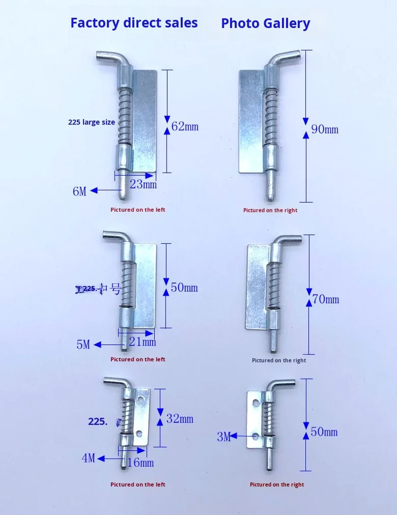 CL225-1-2-3 Electric Cabinet Hinge Spring Latch Door for Cabinets Decoration HL035 Hinge Custom Cutting Processed manufacture