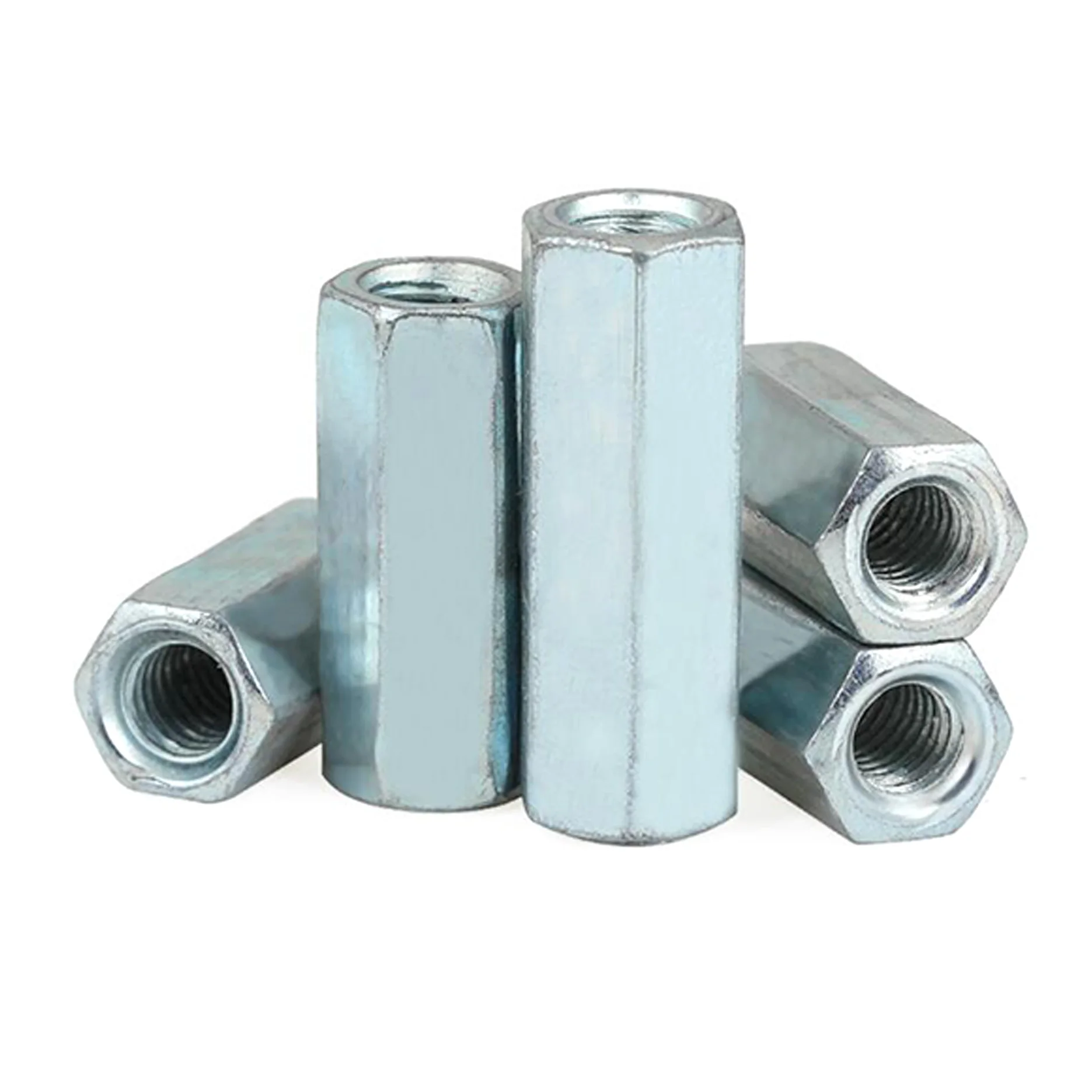 Din6334 M6 M8 M10 M12 Long Hex Coupling Nut High Quality Coupling Nut