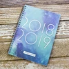 Customized To Do List Note Book Monthly Golds PP Cover Spiral Notebook