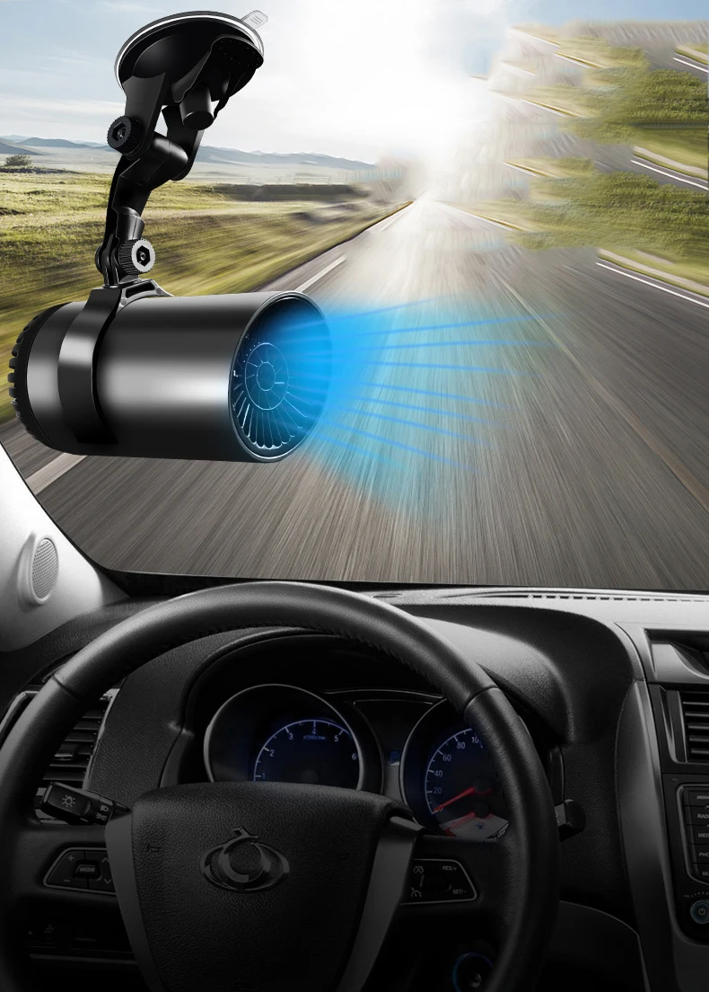automobile hot coll Heating Defrost Defogger fan for car