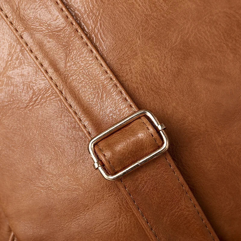 2020 Design Popular Vintage European American Style PU Leather Anti-theft Girl Ladies Backpack