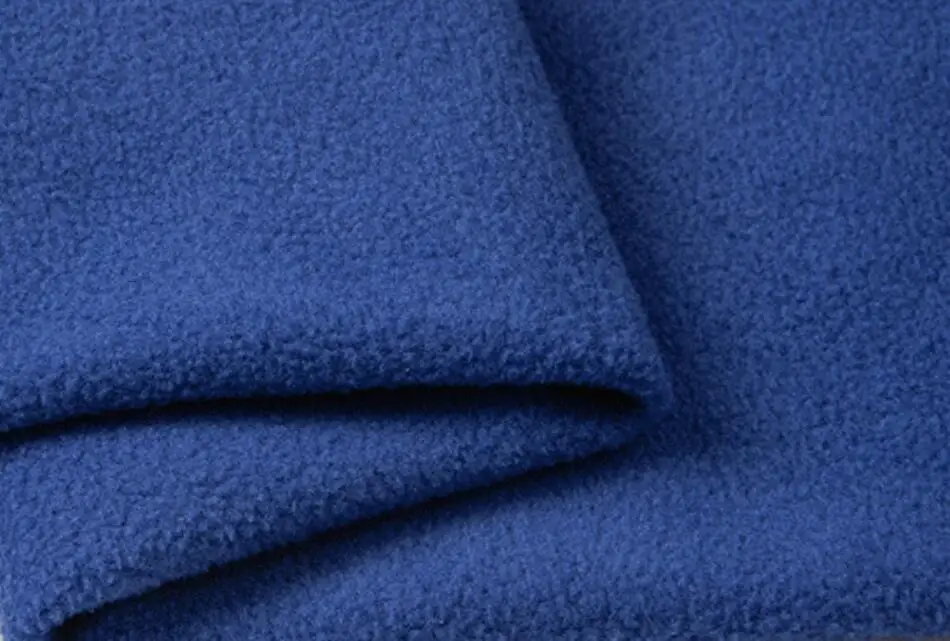 100% 涤纶双面摇粒绒面料冬天
