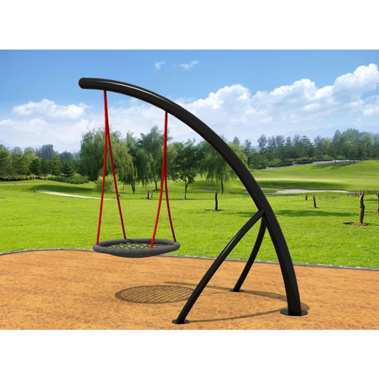 高品质 6 链聚酯组合绳窝秋千网游乐场