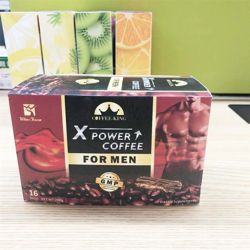 New Packaging Men Xpower Coffee Male Enhances Man Instant Men Black