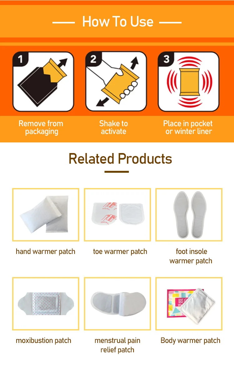 Hand Warmer, hand warmers patch, WP - detail 12