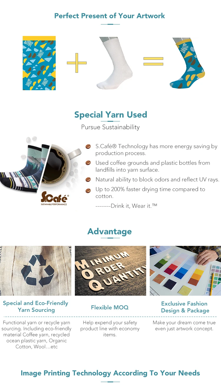 Design Custom Pattern Logo High Quality Ski Motocross Motorcycle socks 