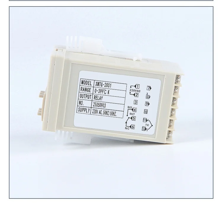 XRKC XMTG-2001 48*48*81mm Digital Temperature Controller Adjustable K/E-type 220V OEM/ODM ABS 0~400C 0.1C Resolution factory