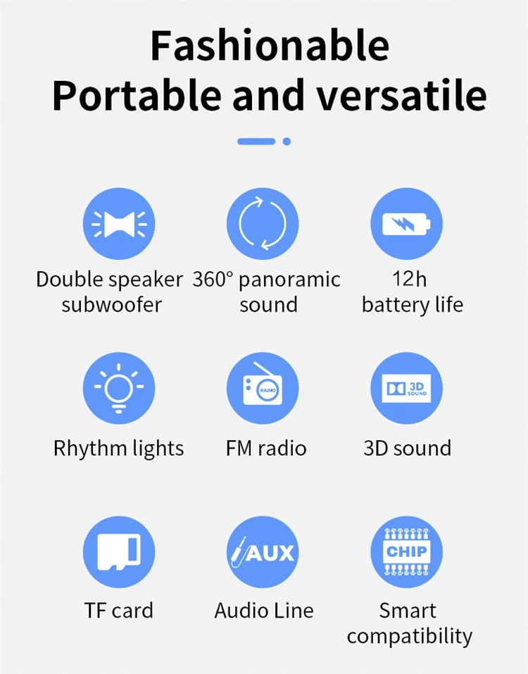 Practical hot sale portable charger speaker mini wireless bluetooth speaker - ANKUX.COM