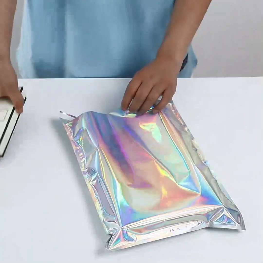 Custom Logo Amazon Courier Bag Aluminium Poly Bag Buy Aluminium Poly