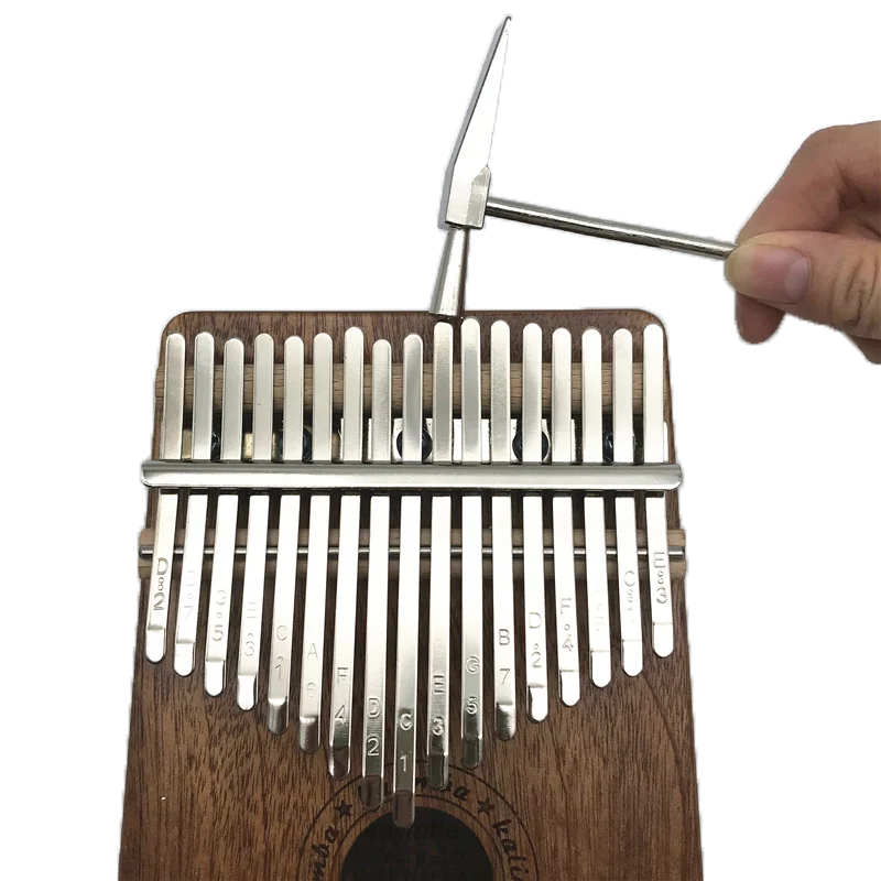 17 Keys Transparent Kalimba Acrylic Kalimba Crystal Thumb Piano Finger ...