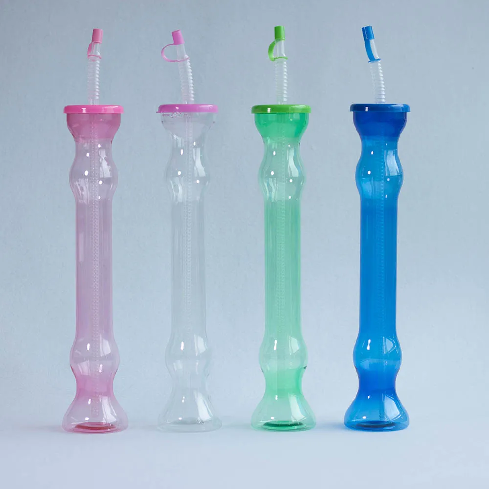 Plastic Long Drink Cups Drinking Beer Party Slush Plastic For Beverage