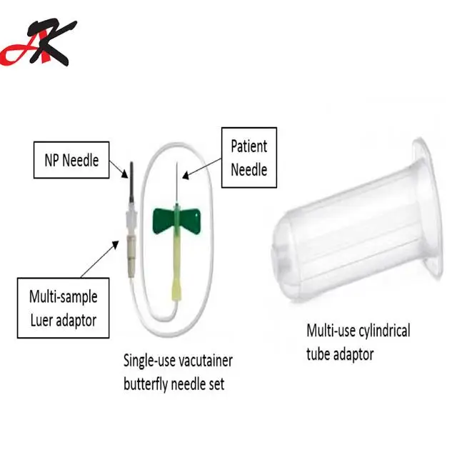 Medical Grade Disposable Sterile Blood Collection Tube Needle Holder Buy Blood Tube Needle