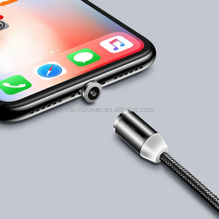 Cell Phone Cable Magnetic USB Charger 3 in 1 USB Charging Data Metal Micro USB Function Cables Magnetic Phone Charger - ANKUX.COM