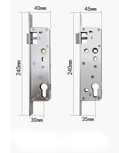 High quality and security Mechanical Villa door lock with mechanical pin code push button combination cylinder door lock