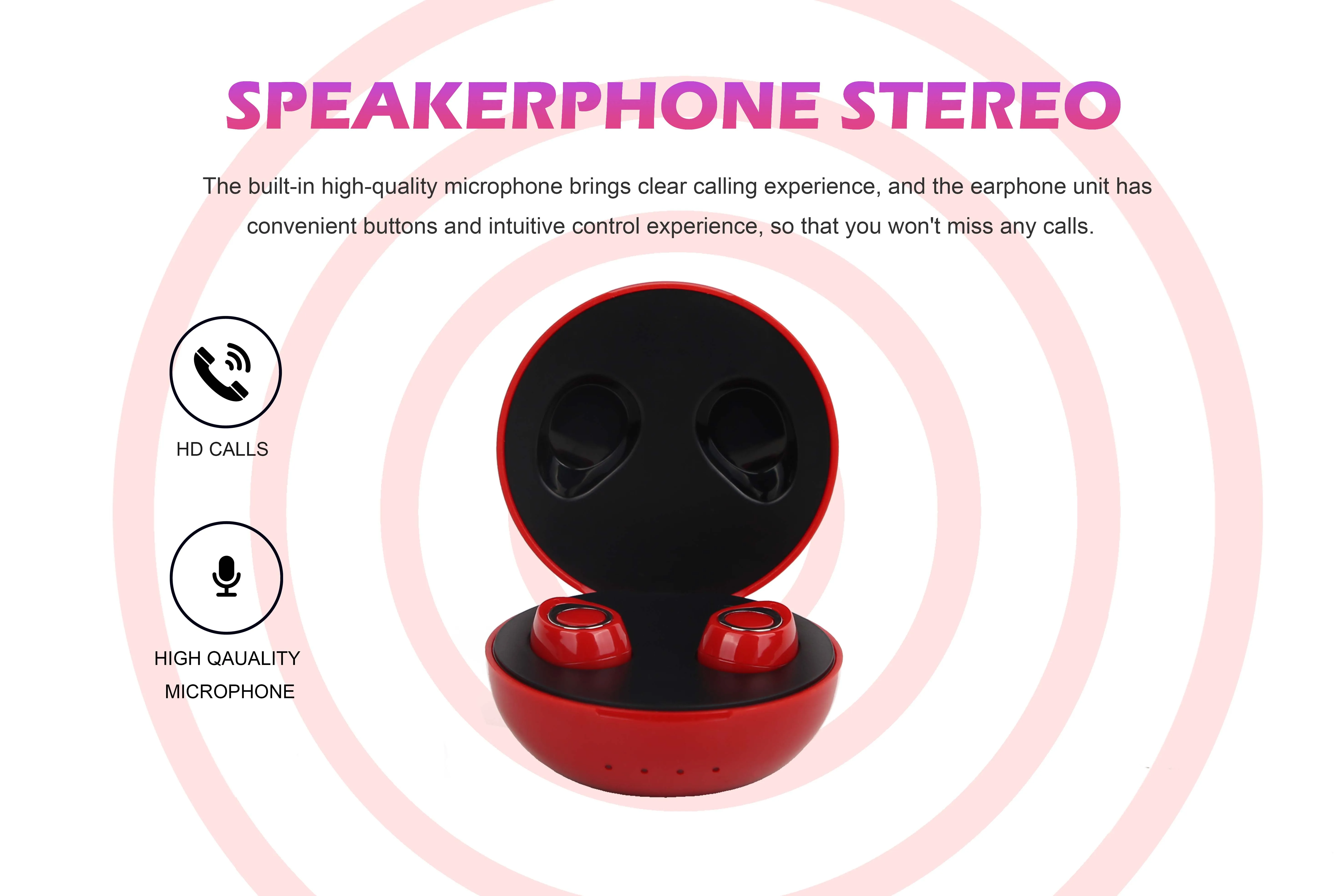 free shipping i12 tws earphone bt5.0 wireless earbuds for phone - ANKUX.COM