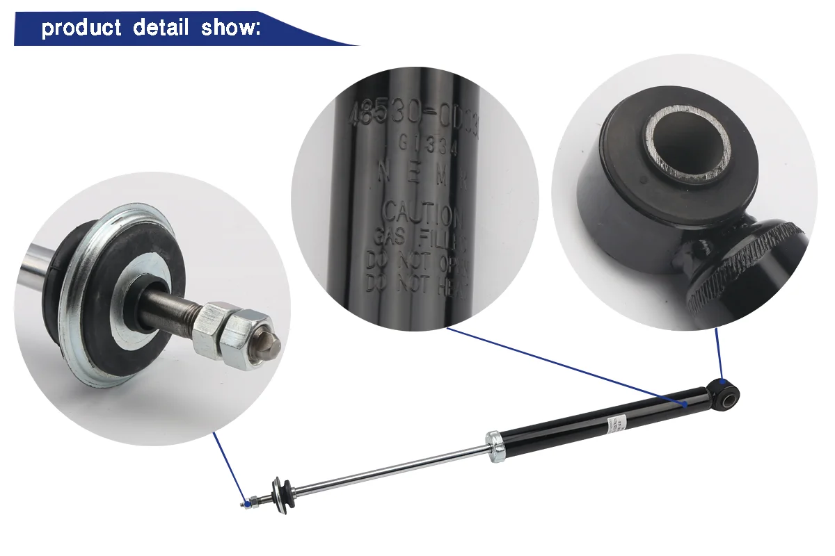 Rear Shock Absorber For Vios Vitz Geely Jinggang 48530 0d030 Buy Rear Shock Absorber For Vios Vitz Geely Jinggang Material For Steel Quality For Original Product On Alibaba Com