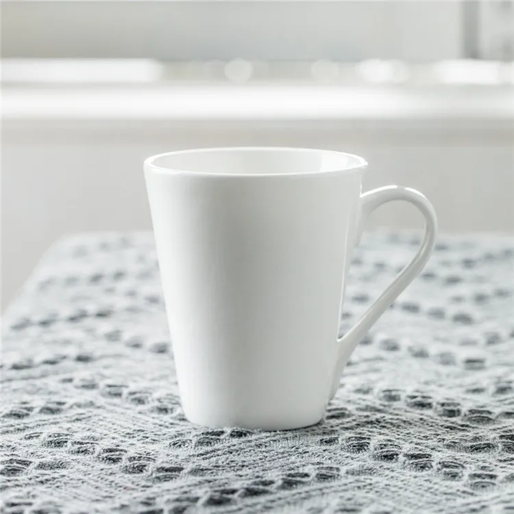 批发定制标志白色马克杯10盎司陶瓷咖啡杯杯饮用