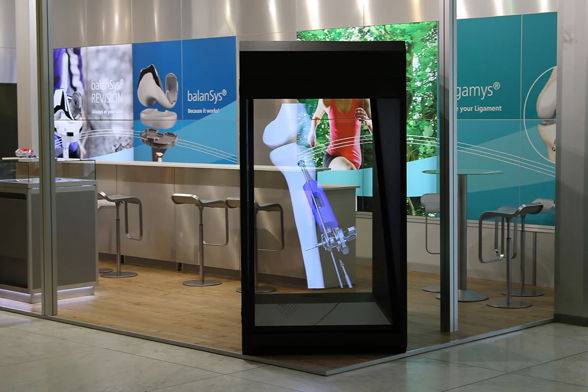 Holocube Holographic Display 3d Hologram Showcase Vitrine Projection