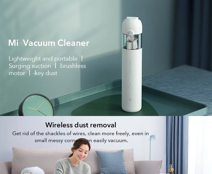 Пылесос xiaomi vacuum cleaner mini