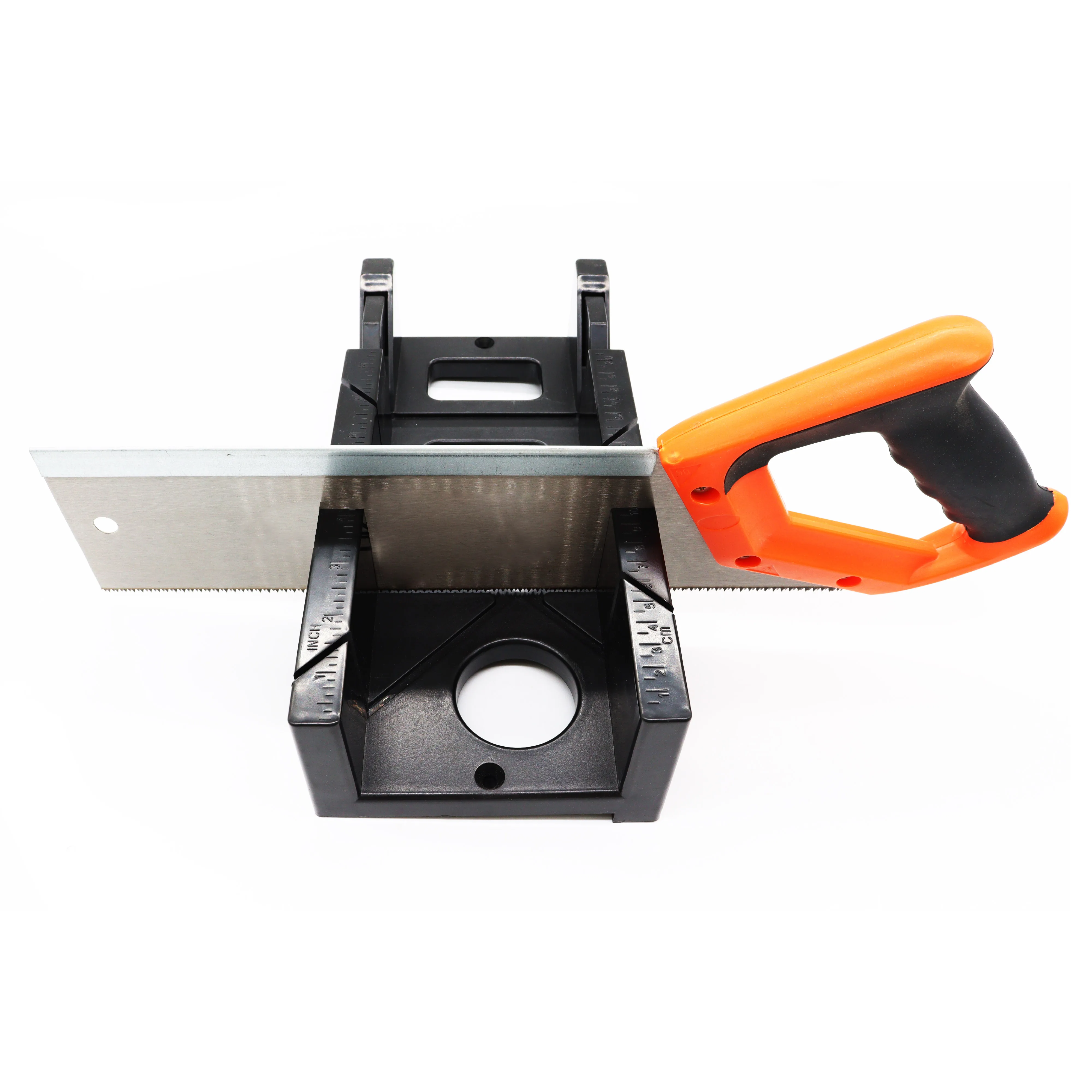 350mm Mitre Box With Back Saw 0/45/90 Degree Pruning Blade Wood Cutting
