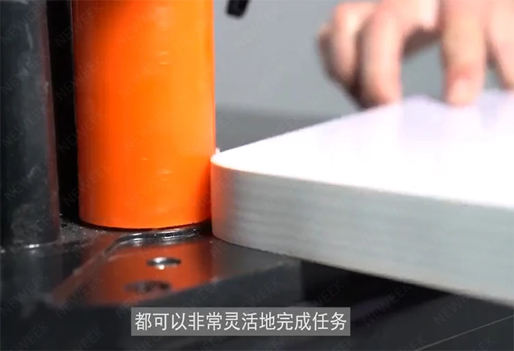 manual wood-based panel small 45 degree edge banding machine edge bander