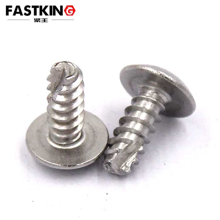 Stainless Steel 304 Phillips Cross Big Flat Head Flat Tail Cutting