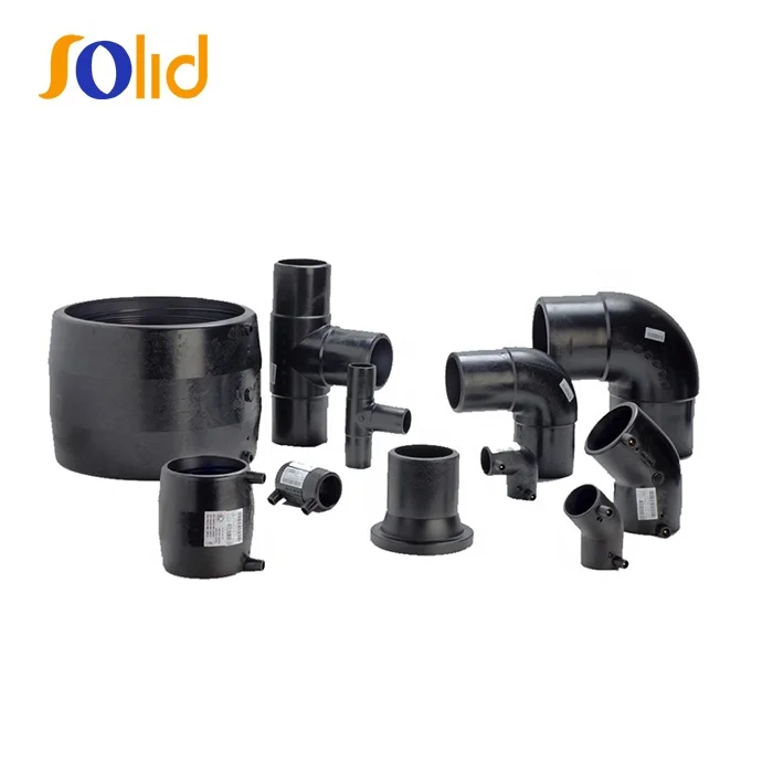 High Quality 20-630mm Plastic HDPE Molded Electrofusion Fittings