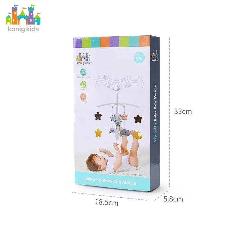 Musical Mobile Baby Mobile Crib Bed Toy Music Box Plastic Baby Mobile