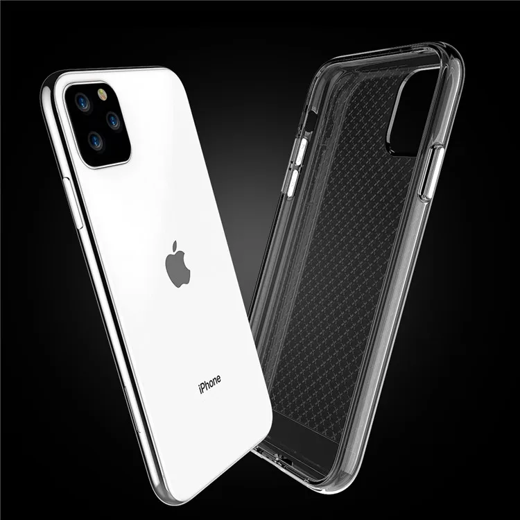For iphone 11 Pro case Clear Luxury Crystal TPU Transparent Premium Phone Case