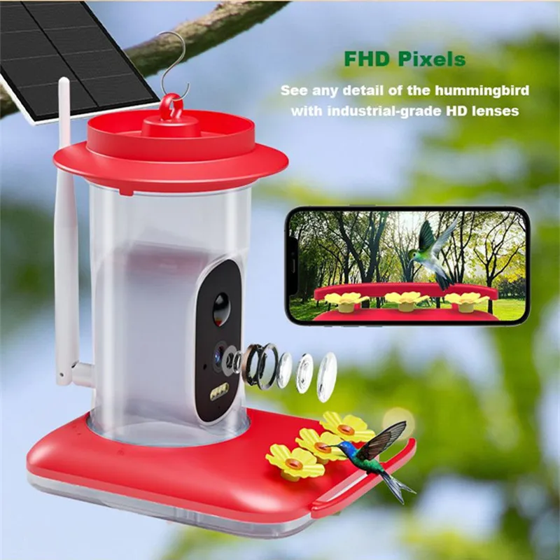 Sample Available OEM Garden Hummingbird Water Drinking Smart Bird ...