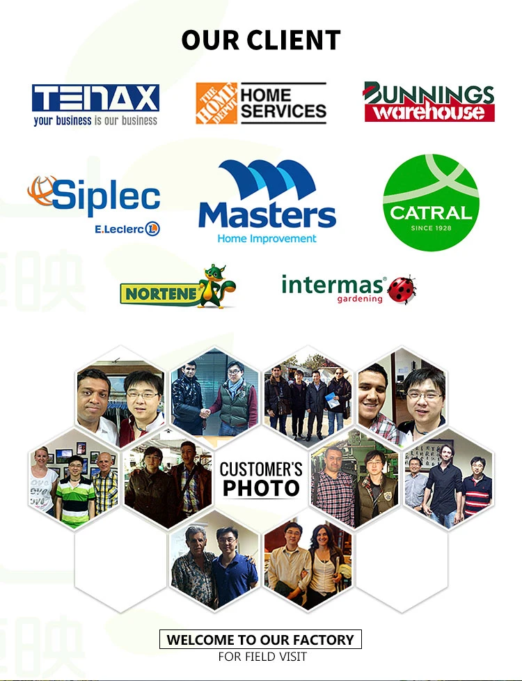 Plastic Shade Cloth Fixing Pin Connector For Bird Net Hail Netting